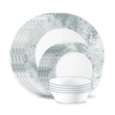 Corelle® Salt Wash 12-piece Dinnerware Set, Service for 4