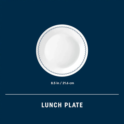 Corelle® Caspian Lace 8.5" Salad Plate
