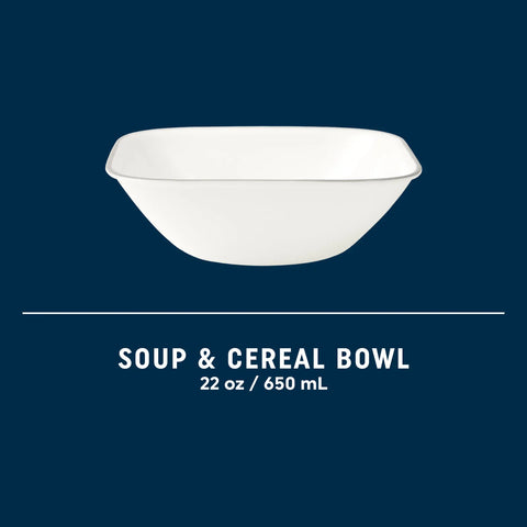 Corelle® Square Wandering Grove 22-ounce Cereal Bowl