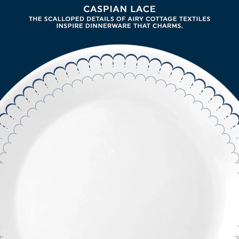 Corelle® Caspian Lace 18-piece Dinnerware Set, Service for 6
