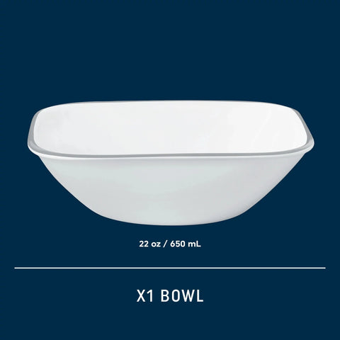 Corelle® Square Amalie 22-ounce Cereal Bowl