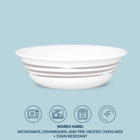 Corelle® Brushed Silver 18-ounce Cereal Bowl