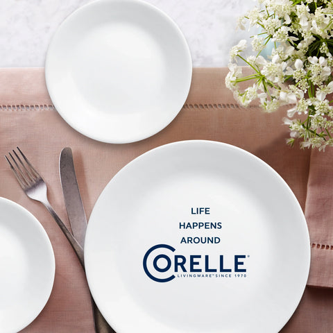Corelle® Winter Frost White 24-piece Dinnerware Set