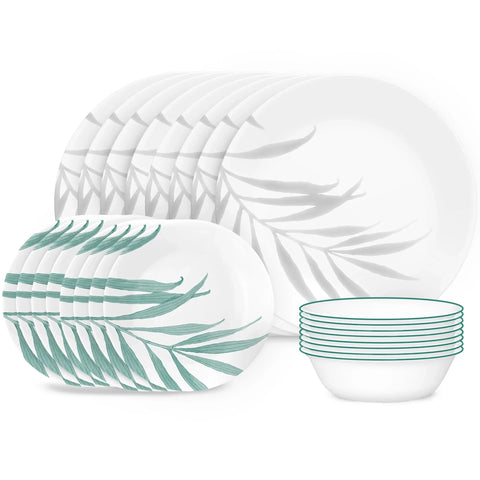 Corelle® Solar Print 18-piece Dinnerware Set, Service for 6