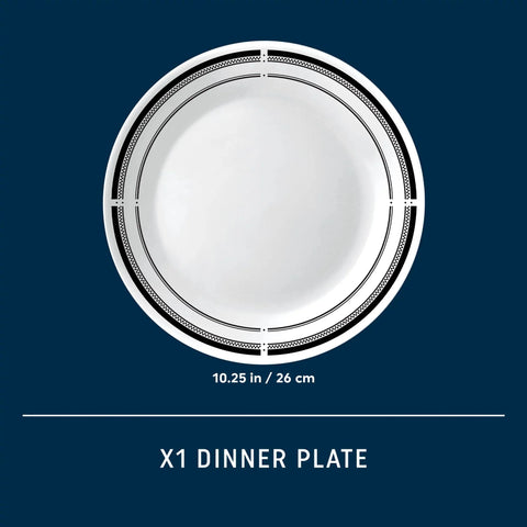 Corelle® Brasserie 10.25" Dinner Plate